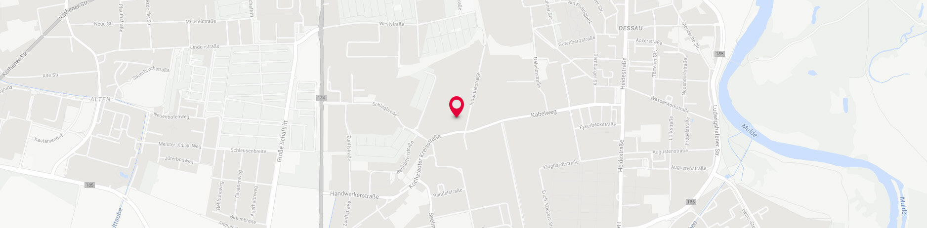 Advertise Dessau in Google Maps finden.